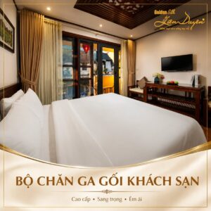 Bộ Chăn Ga Gối Khách Sạn 5 Sao – Vải CVC - GoldenSilk