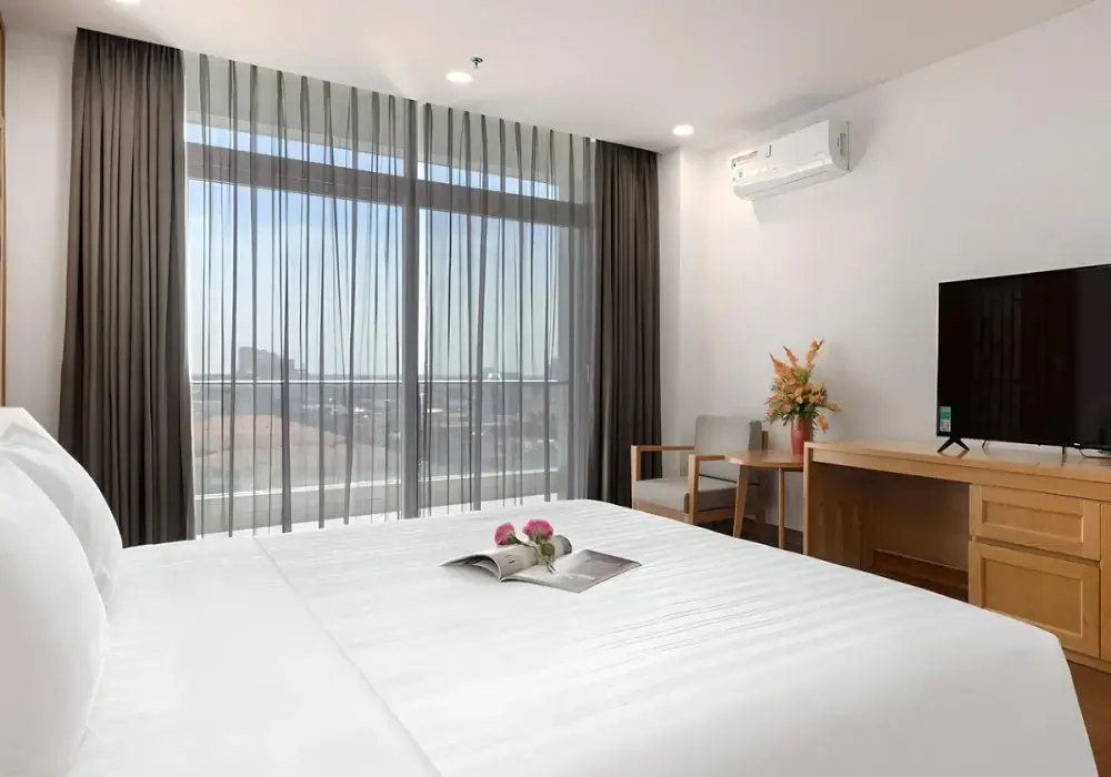 Bộ Chăn Ga Gối Khách Sạn T250 Kẻ Sọc 6 Bộ Chăn Ga Gối Khách Sạn T250 Kẻ Sọc - GoldenSilk - hình chi tiết 3