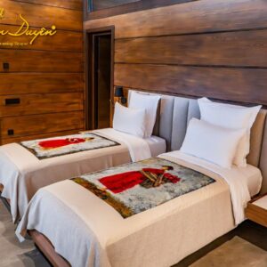 Bộ Chăn Ga Gối Khách Sạn T250 Trắng Trơn 2 Bộ Chăn Ga Gối Khách Sạn T250 Trắng Trơn - GoldenSilk - ảnh 3