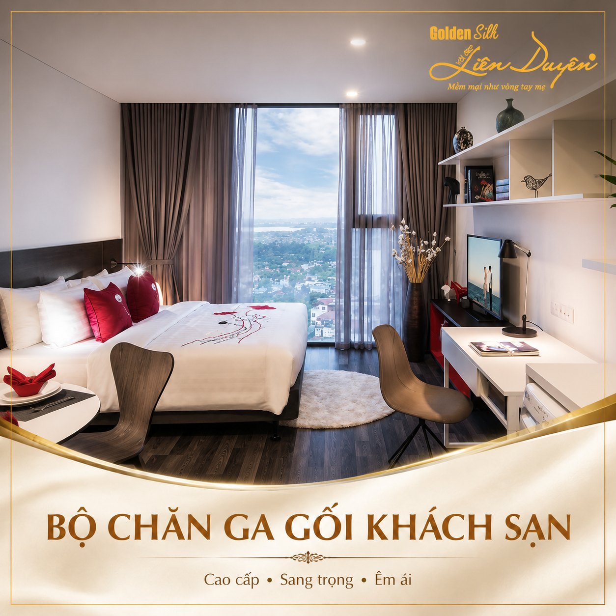 Ruột Gối Khách Sạn Ruột Gối Khách Sạn - GoldenSilk