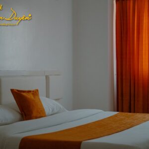 Tấm Trang Trí Giường Khách Sạn Đẹp, Sang Trọng [Hỗ trợ thêu logo] - GoldenSilk - ảnh 3