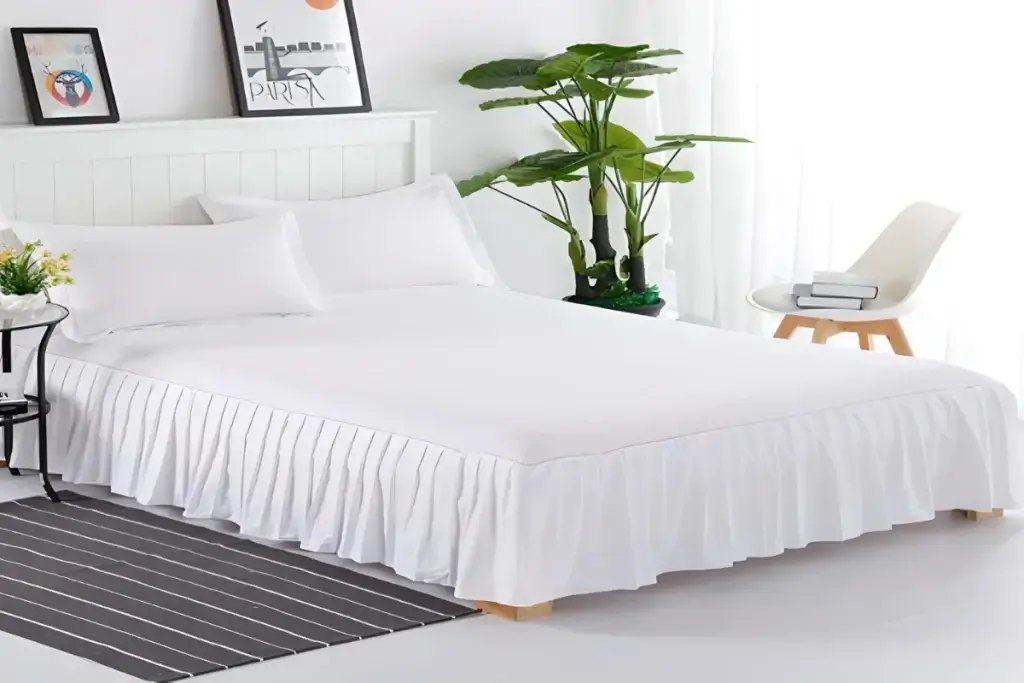 Váy Giường Khách Sạn 4 Váy Giường Khách Sạn - GoldenSilk - hình chi tiết 1
