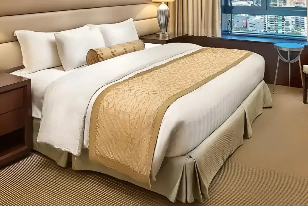Váy Giường Khách Sạn 15 Váy Giường Khách Sạn - GoldenSilk - hình chi tiết 12