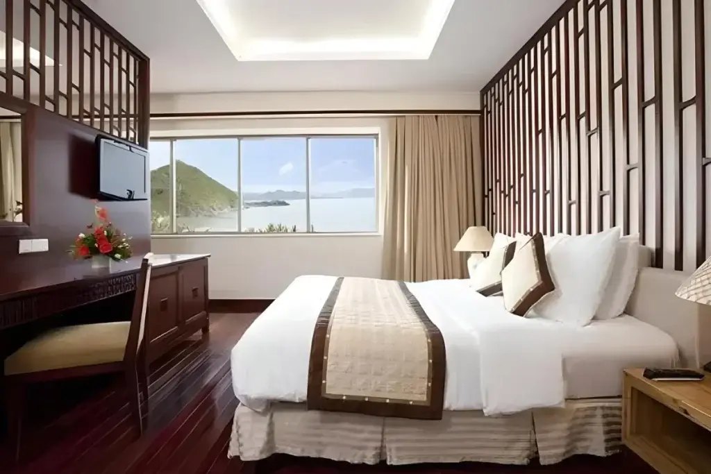 Váy Giường Khách Sạn 10 Váy Giường Khách Sạn - GoldenSilk - hình chi tiết 7